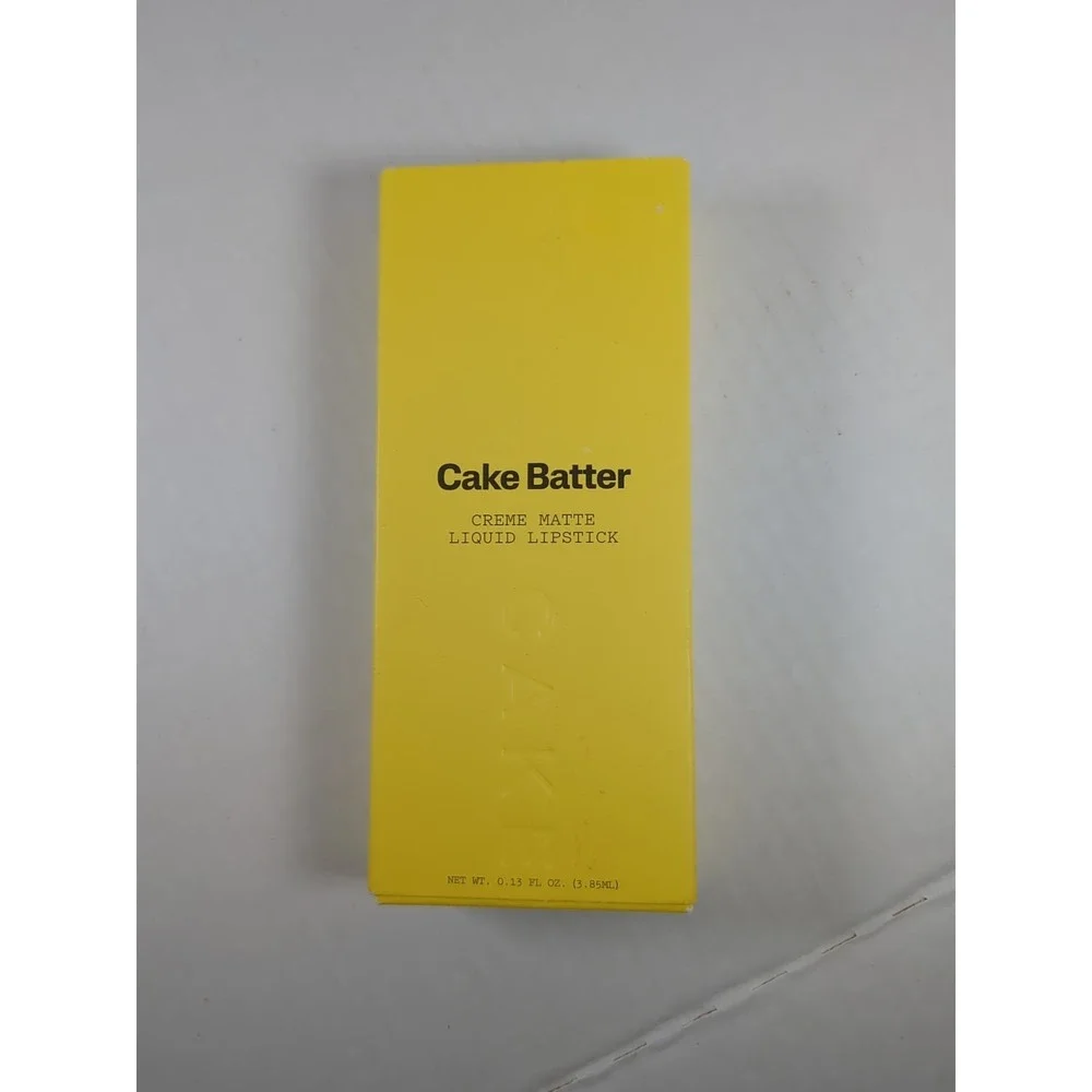 Pound Cake Cake Batter Creme Matte Liquid Lipstick RED‎ VELVET 0.13oz NEW IN BOX